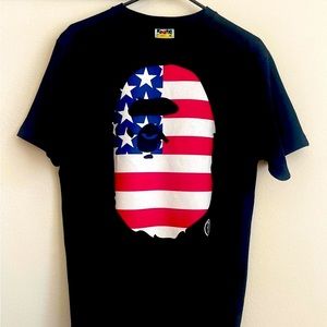 Bape American Flag Tee